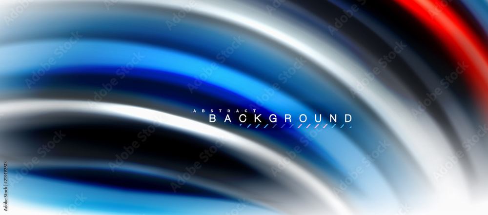 Fluid liquid mixing colors concept on light grey background, curve flow, trendy abstract layout template for business or technology presentation or web brochure cover, wallpaper Fluid liquid mixing colors concept on light grey background, curve flow, trendy abstract layout template for business or technology presentation or web brochure cover, wallpaper