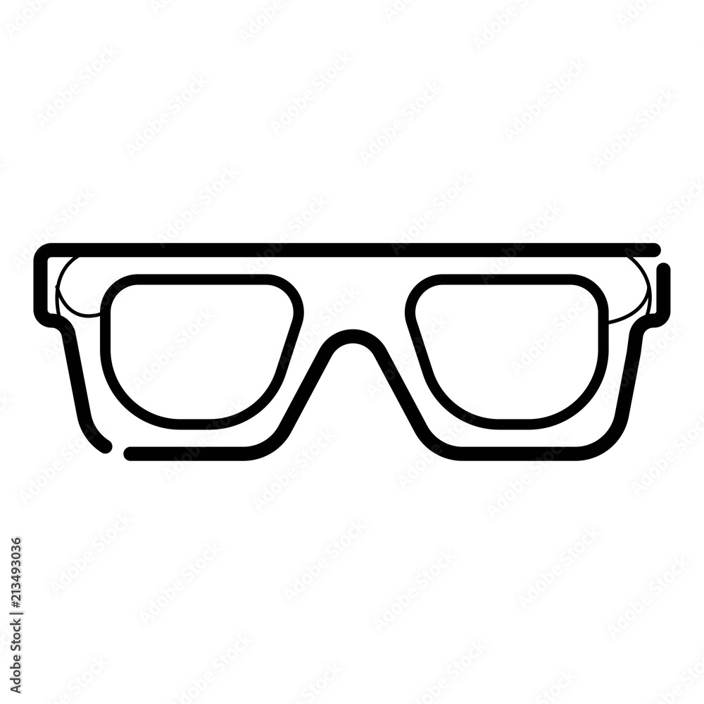 Sunglasses Eye Frames vector icon Sunglasses Eye Frames vector icon