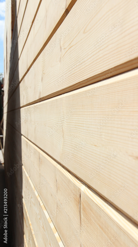 Obraz premium Construction of a Frame building or a house