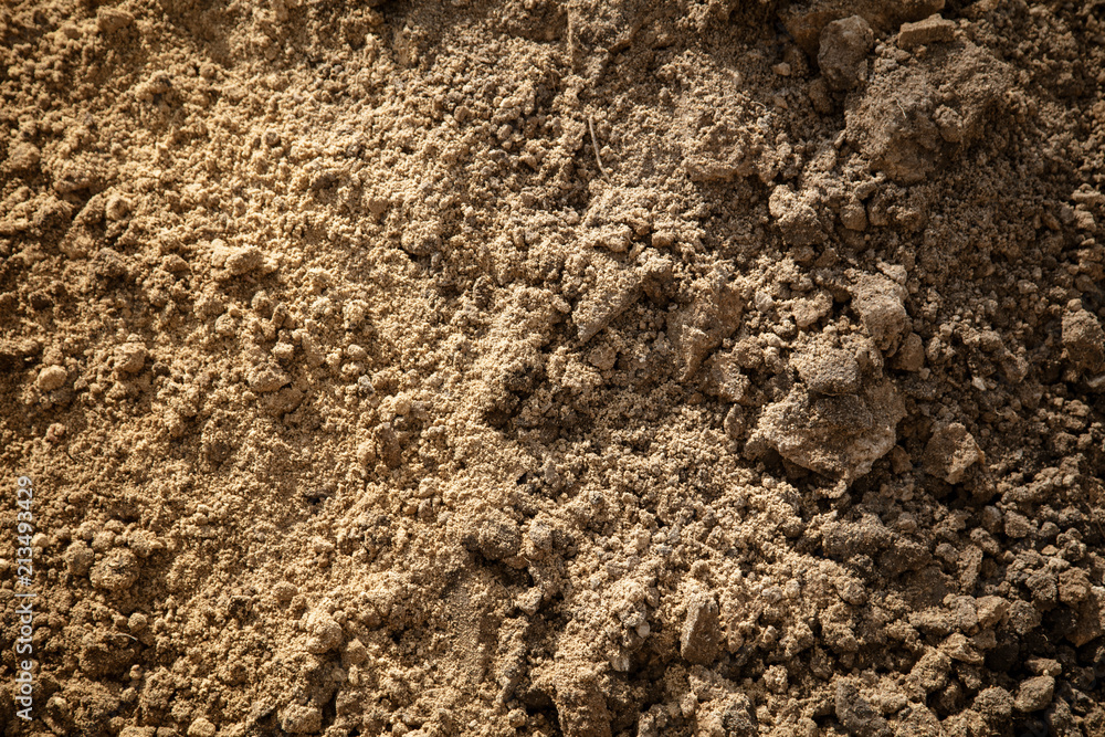 Primer with sand as an abstract background