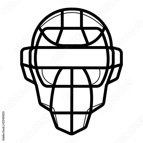 protective mask for baseball