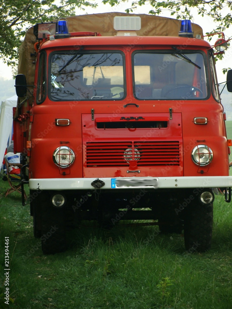 DDR Feuerwehrauto