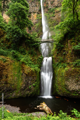 Fotografie Multnomah Falls in Columbia River Gorge, Oregon, USA