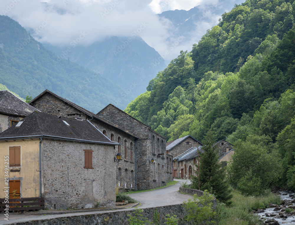 Salau, village de montagne dans l’Ariège 