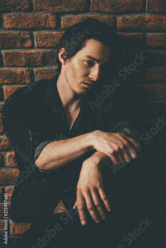 pensive young man © Andrey Kiselev