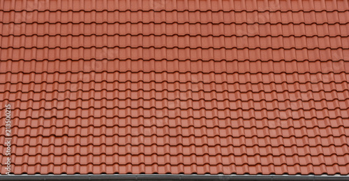 german style hip roof tiles in orange color