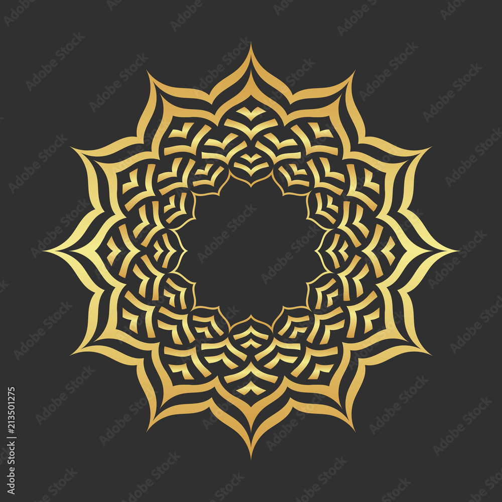 Abstract golden frame. Luxury gold ornamental element. Abstract golden frame. Luxury gold ornamental element.
