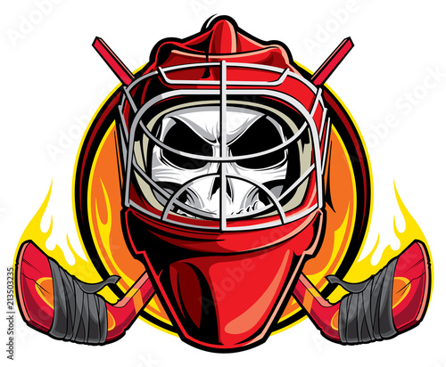 Hockey goalie