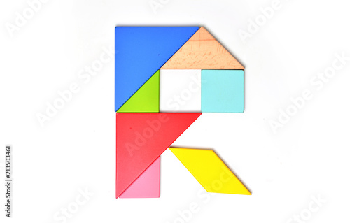 Free Download English alphabet color mosaic - GFXLoad