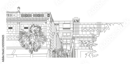 Columbia, SC - Buildings on Main St