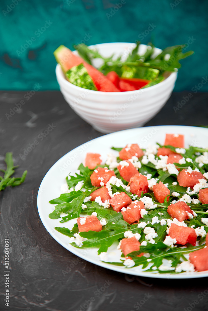 Fresh summer watermelon salad Fresh summer watermelon salad