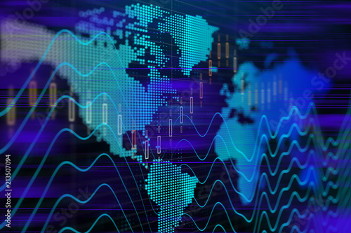 Fotografie live stock trading online