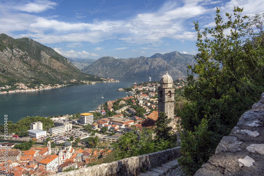 The old town of Kotor, Boka Bay, Montenegro