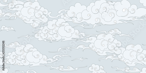 Seamless cloud pattern
