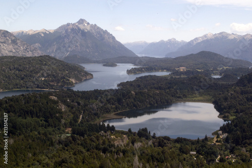 Mountain aeril landscape