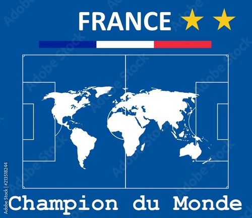 France championne du monde de foot