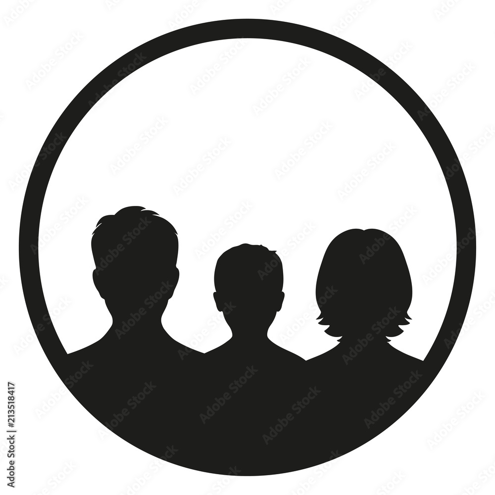 Family Icon In Trendy Style Isolated On White Background Parents And Child Symbol For Your Web Site Design Logo App Stock Vector Adobe Stock