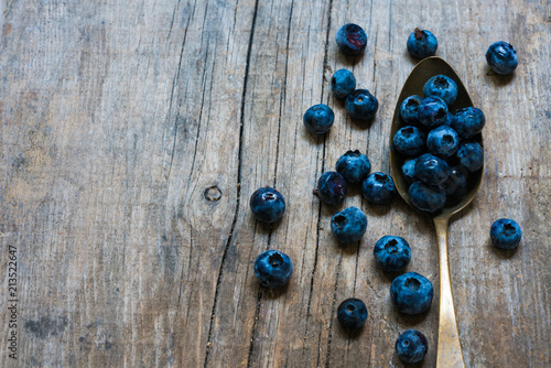 blueberry on table