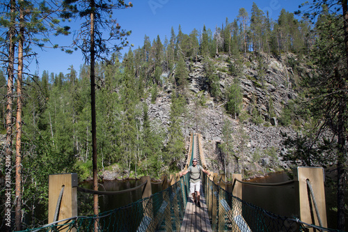Kansallispuisto, national park, hiker