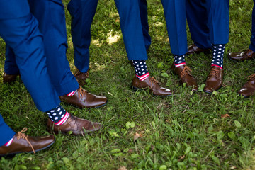 American Flag Socks