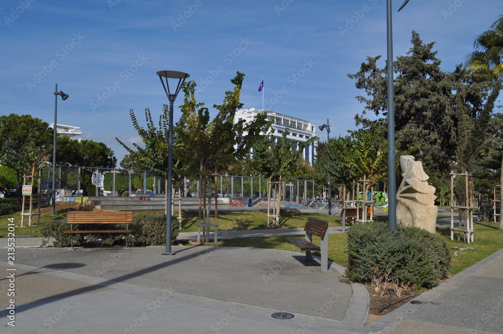 The beautiful Limassol Molos in Cyprus The beautiful Limassol Molos in Cyprus