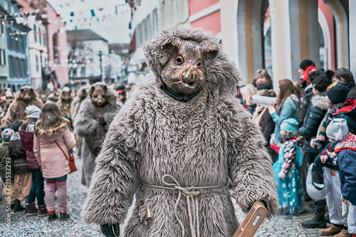 s p e s s a r t e r - e b e r - spessarter eber - fastnacht - umzug - emmendingen - 2 photo