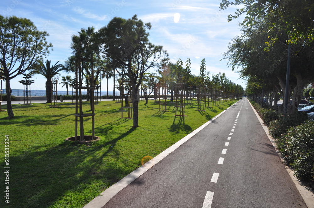 The beautiful Limassol Molos in Cyprus The beautiful Limassol Molos in Cyprus