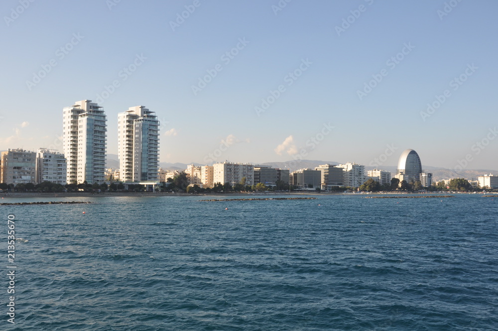 The beautiful Limassol Molos in Cyprus The beautiful Limassol Molos in Cyprus