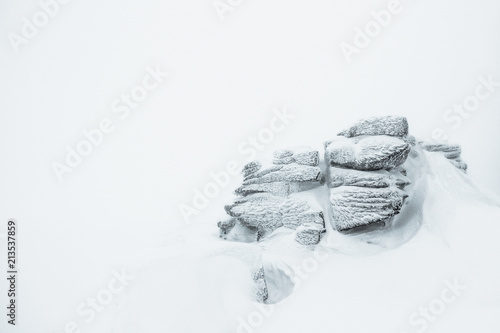 frozen stone