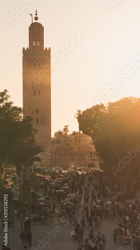 Jemaa el fnaa mosque Koutoubia photo