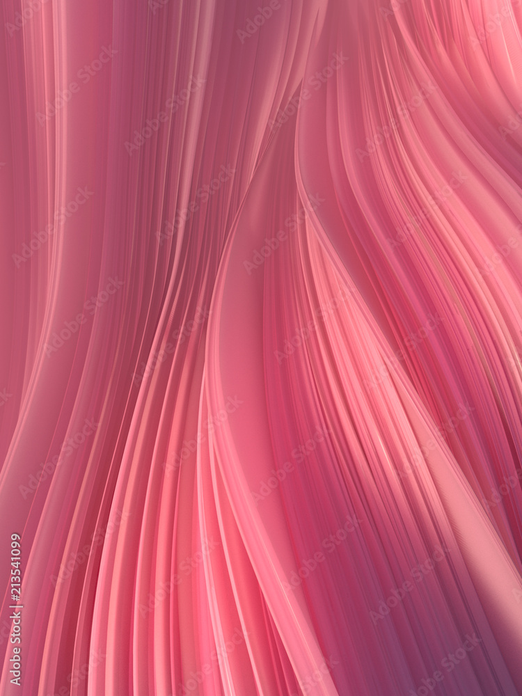 Red twisted shape. Computer generated abstract geometric 3D render illustration Red twisted shape. Computer generated abstract geometric 3D render illustration