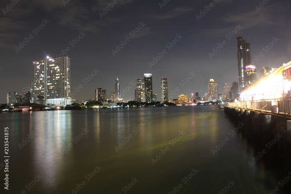 Obraz premium View from Bangkok's Asiatique