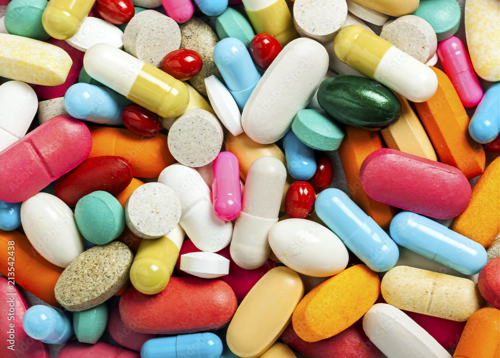 colored pills and capsule colored pills and capsule