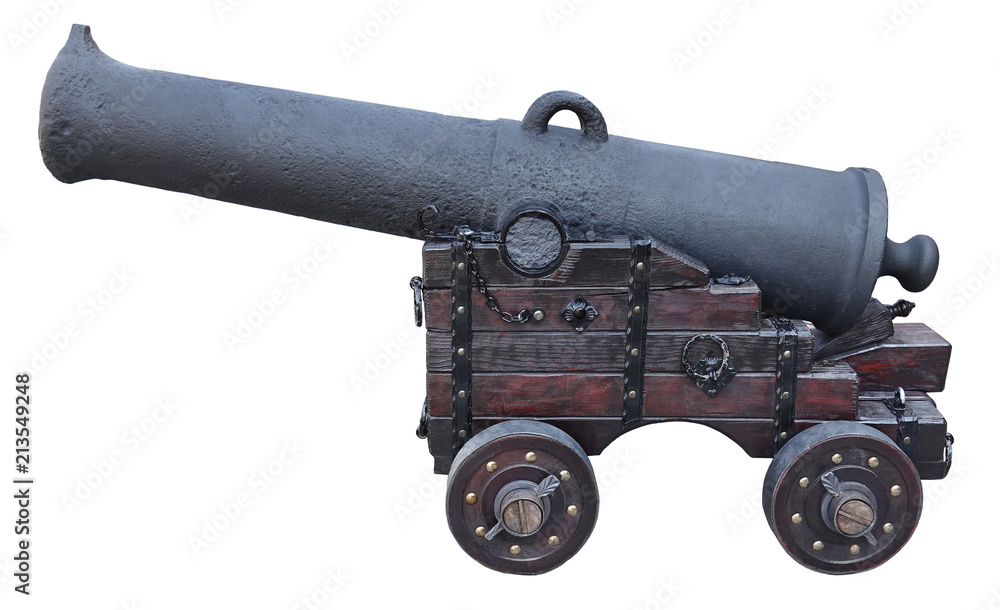 Old cannon artillery battle antique weapon