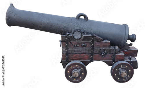 Old cannon artillery battle antique weapon