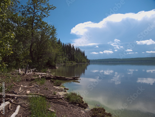 Quadro su tela Charlie Lake, BC