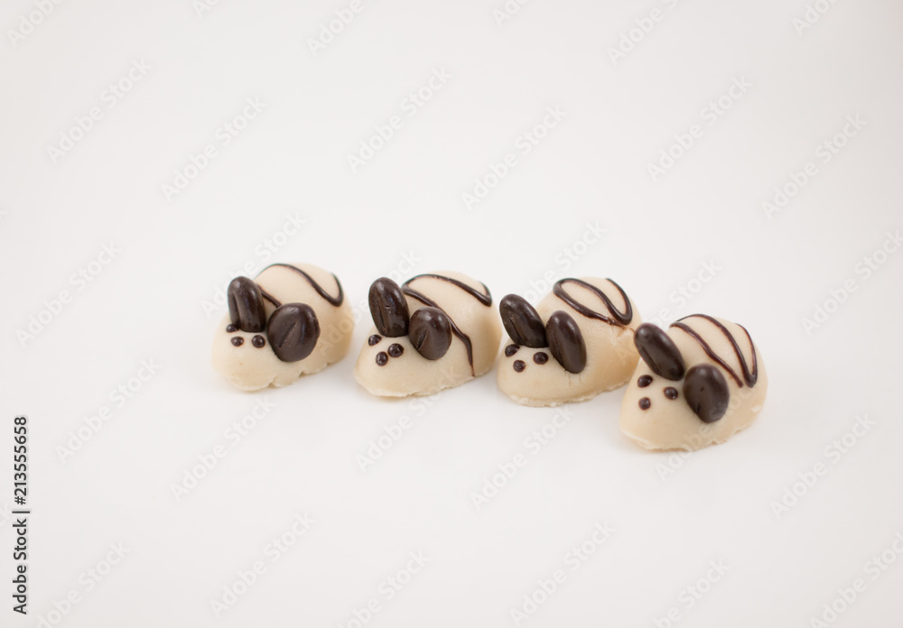 Mazapán, postre tipico español Mazapán, postre tipico español