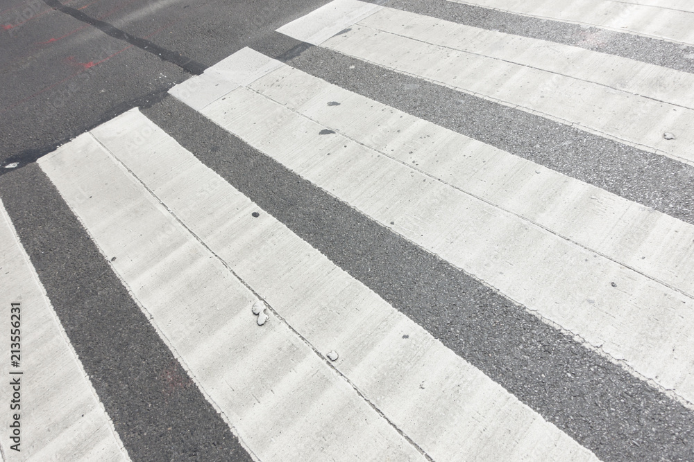 city street walkway crossing white lines asphalt tarmac 