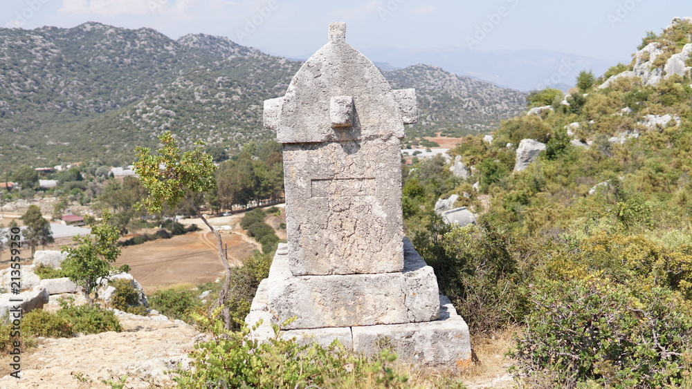 antalya ancient king tombs