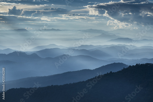 Sunset Cloud Doi Suthep Pui Mountain