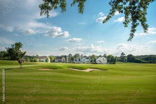 typical southern condo in a golf course