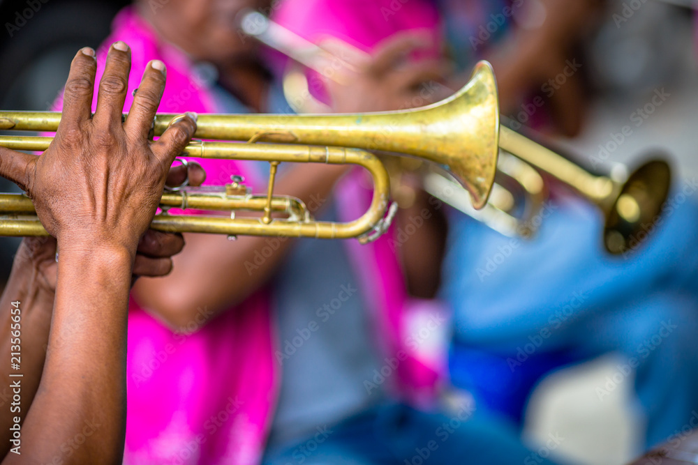Obraz premium Folk music, saxophone, melodious accessories often found in ceremonies, ordinations, weddings, New Year