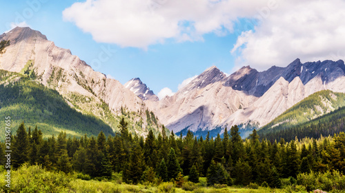 Great Rocky Mountains at Banff National Park, Calgary, Canada