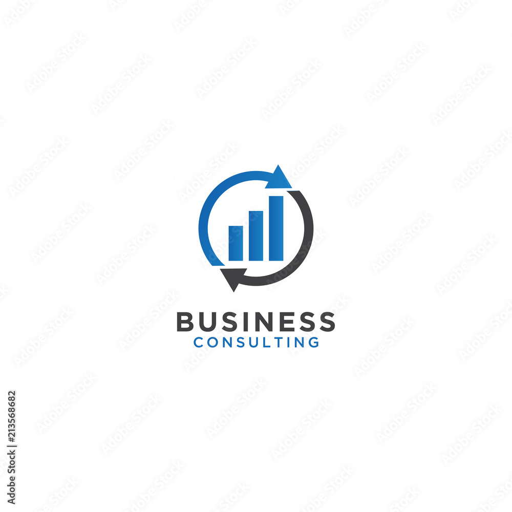 Business consulting logo design template Business consulting logo design template