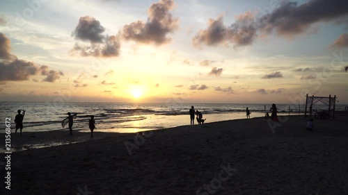  Thailand Hotel seaside Ko Chang seaside dusk