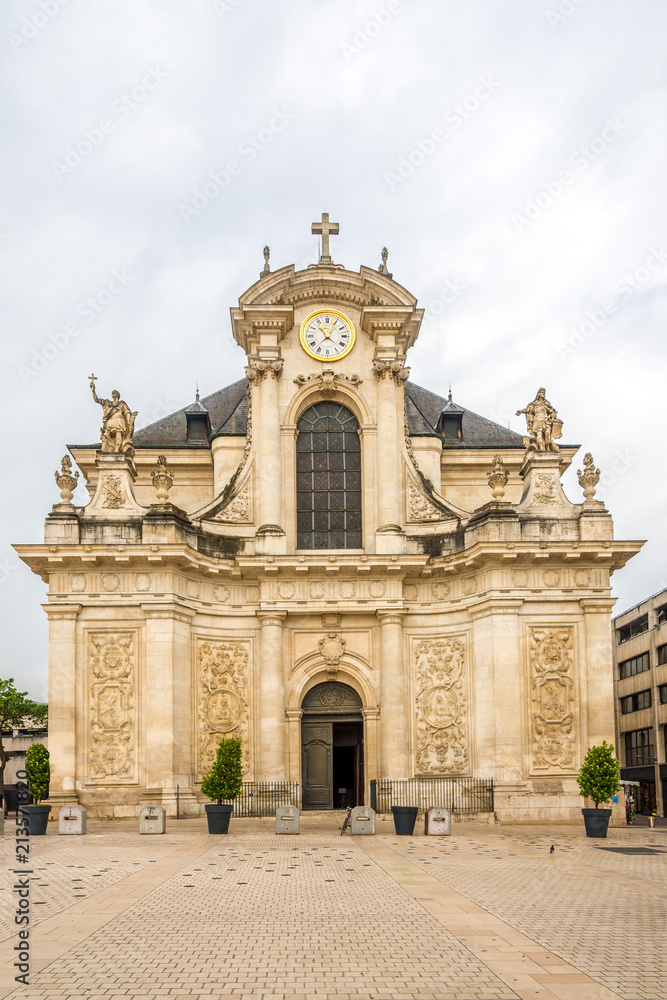 View at the church of Saint Sebastian in Nancy - France