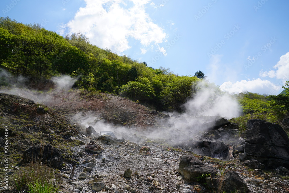 小松地獄　九重町湯坪筋湯