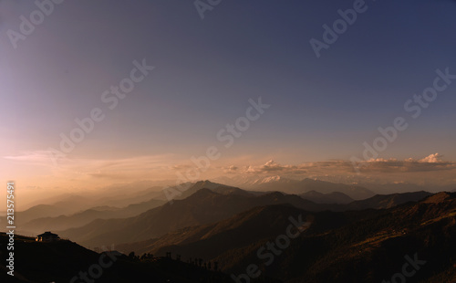 sunset in the mountains © Amit