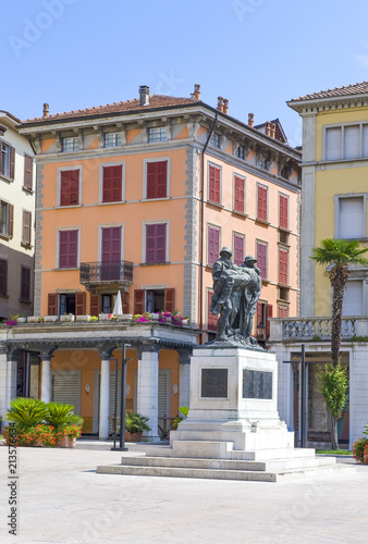 The colorful villages on the Garda Lake
