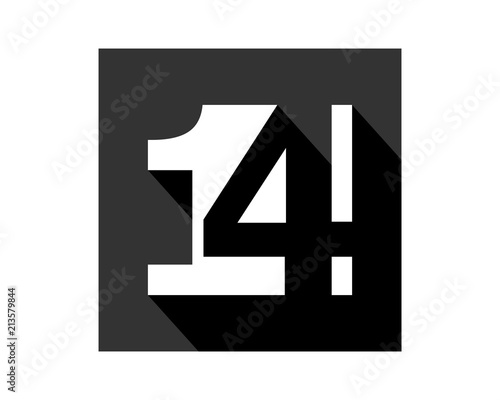 black rectangle gestalt typography typeset logotype numeral numeric nominal image vector icon